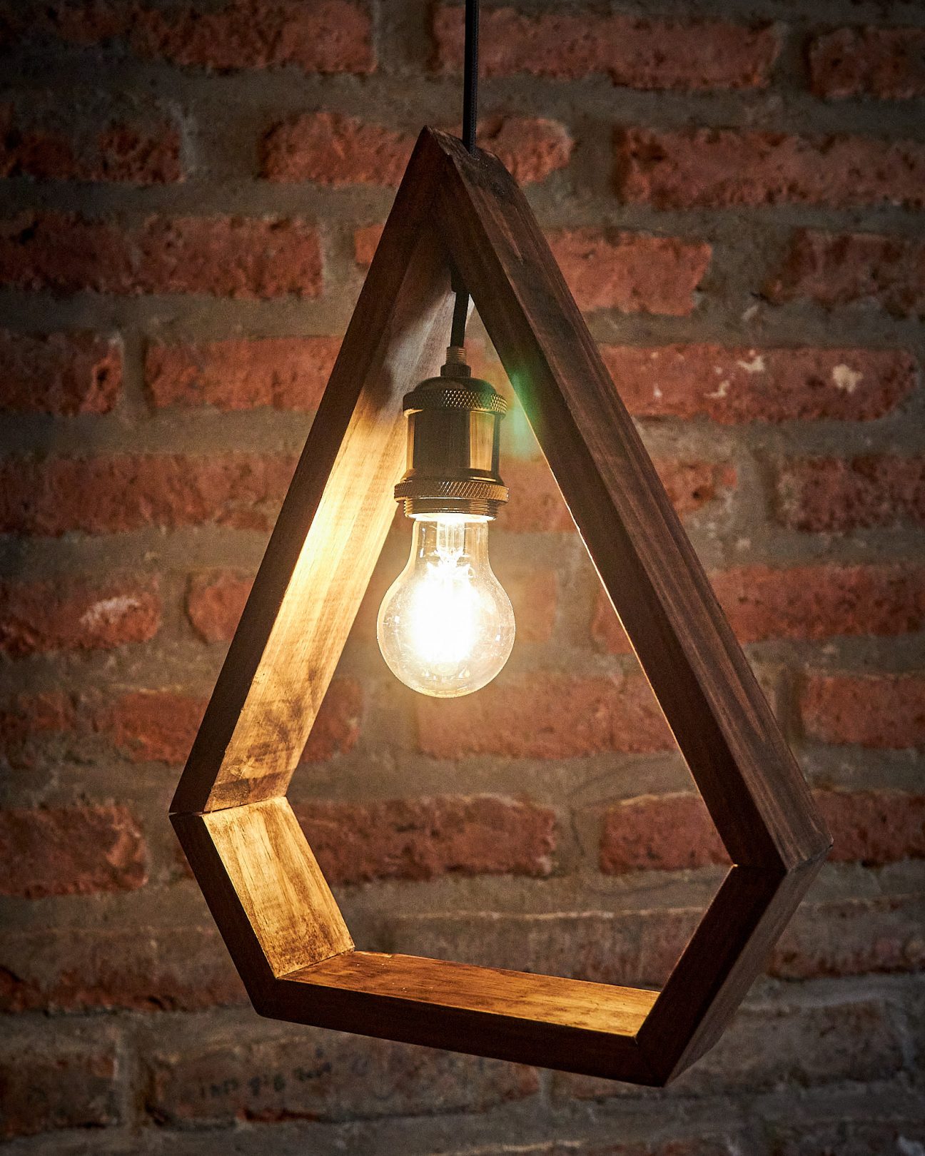 Lampara Gota Colgante con soquete metalico - Imagen 4