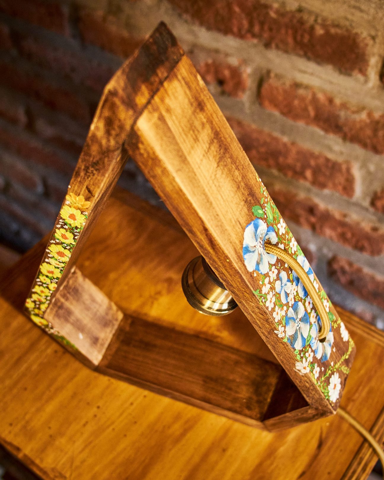 Lamparas pintadas a mano - Imagen 7