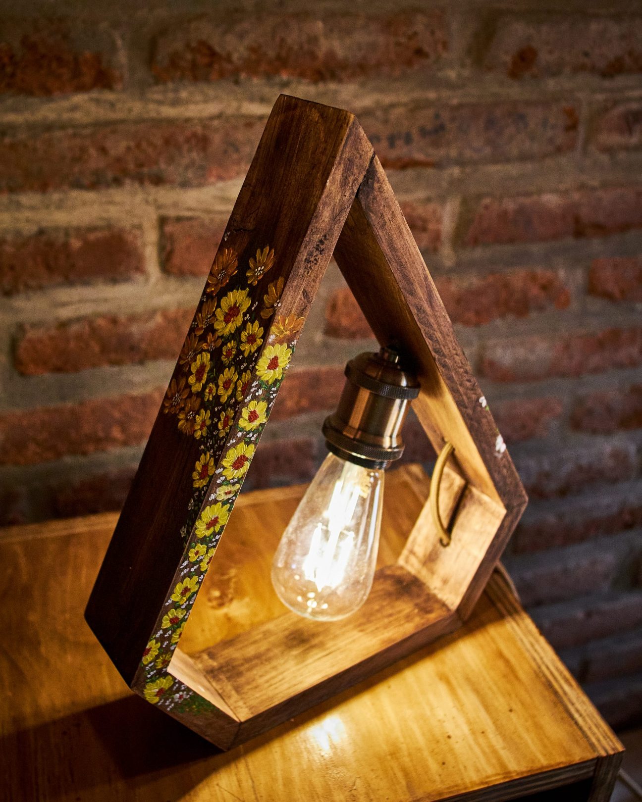 Lamparas pintadas a mano - Imagen 4