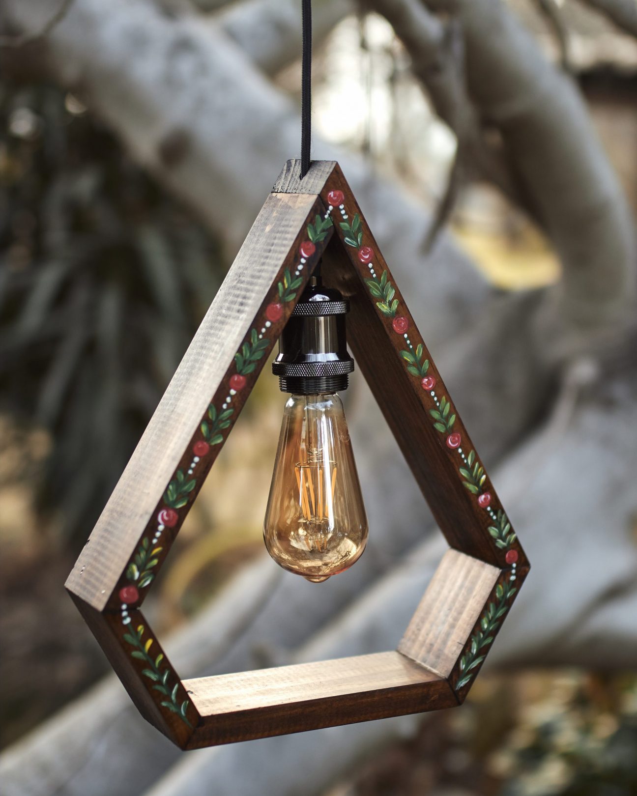 Lamparas pintadas a mano - Imagen 10