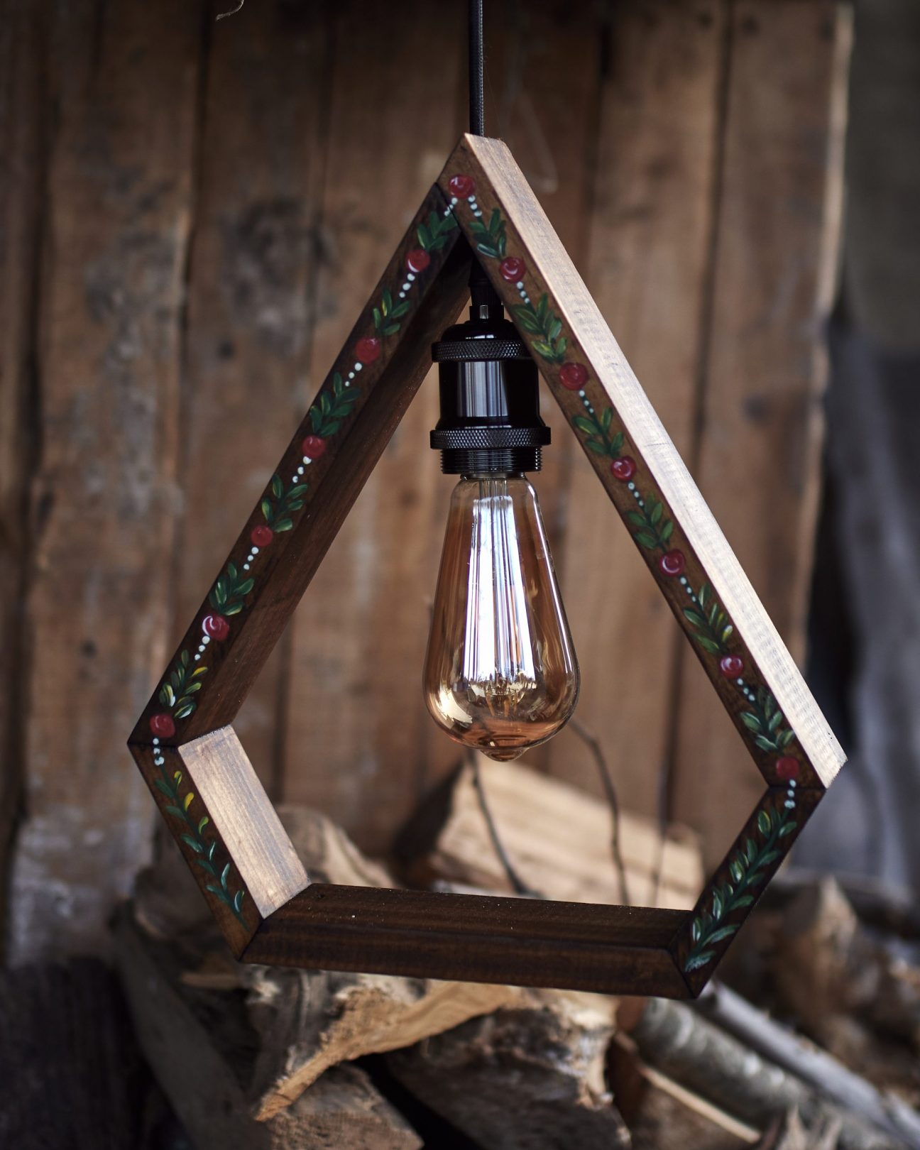 Lamparas pintadas a mano - Imagen 15