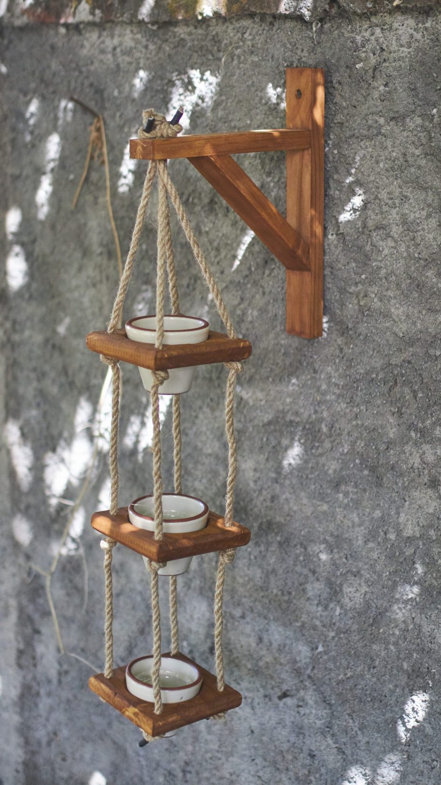 Porta maceteros colgante + Maceteros - Imagen 10