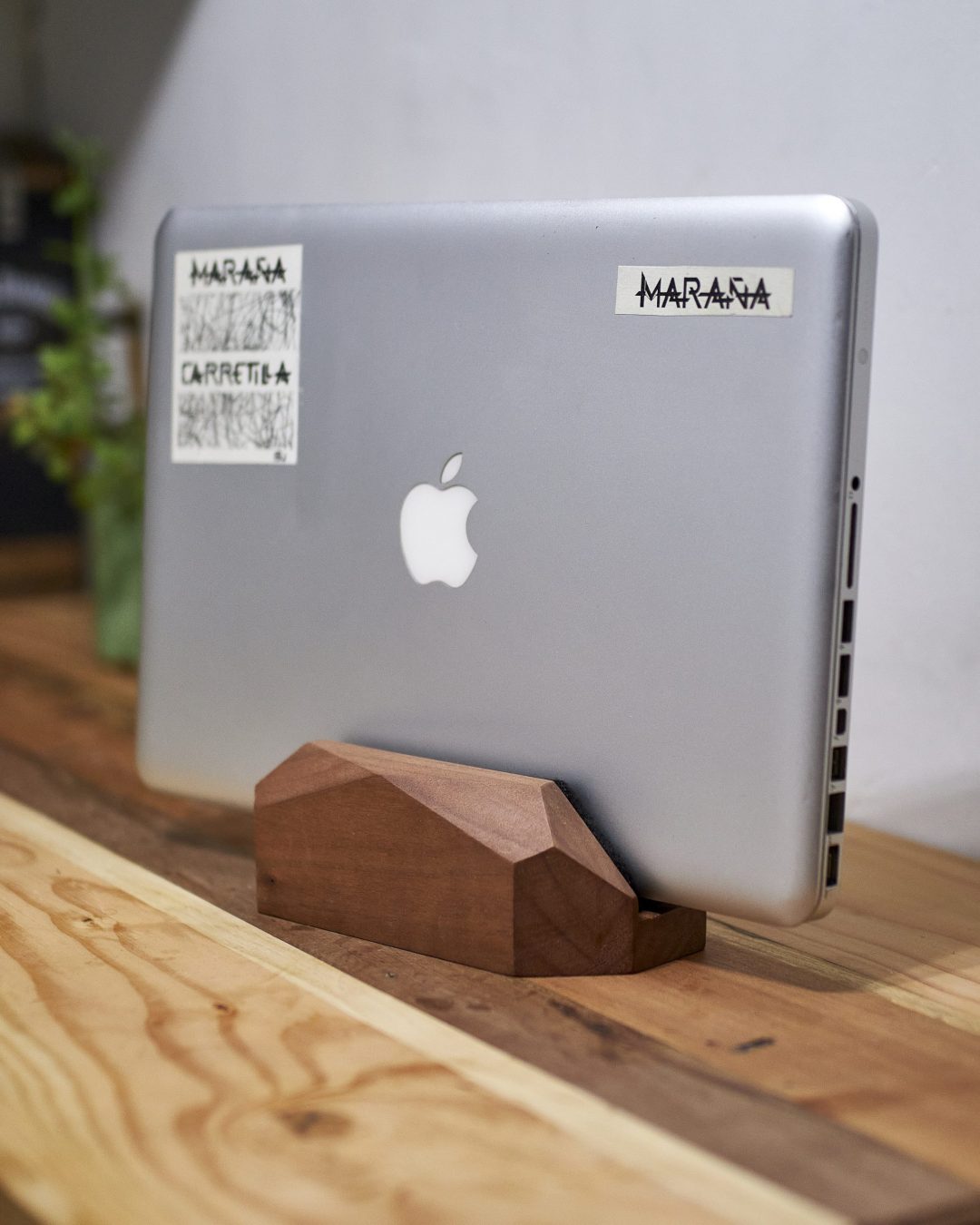 Soporte Notebook  - Madera Roble